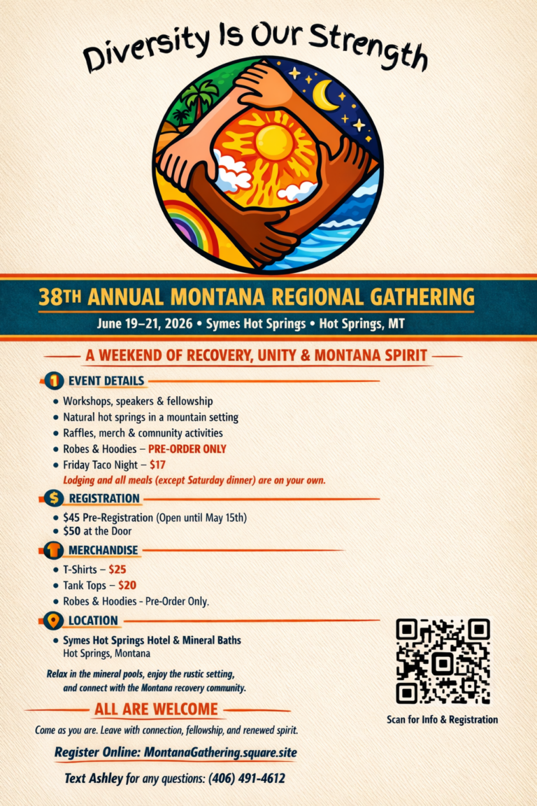 38th Annual Montana Gathering Flyer